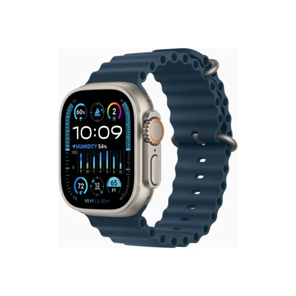 Apple Apple Watch Ultra 2 GPS + Cellular, 49mm Titanium Case with Blue Ocean Band Apple - Image 2